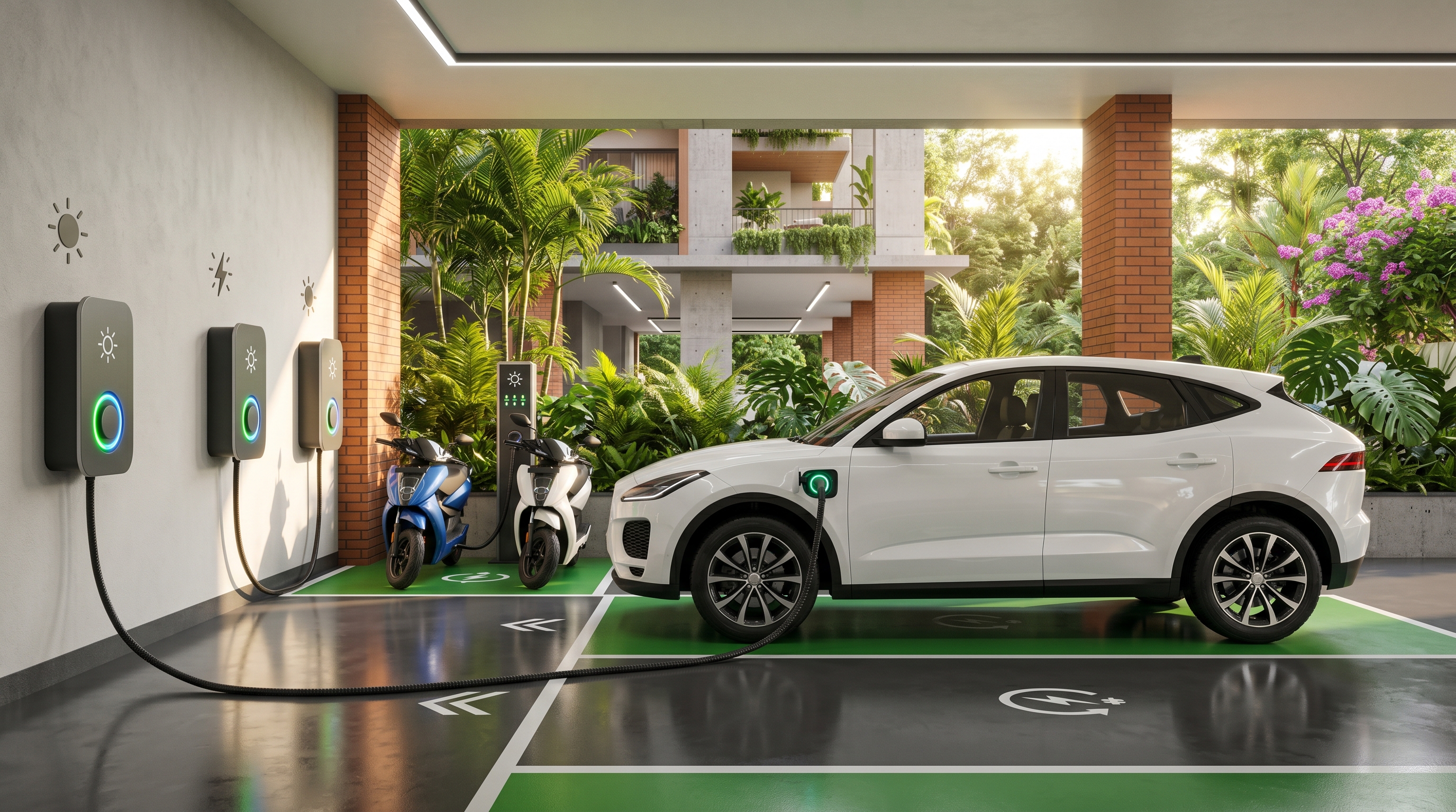 EV charging with solar